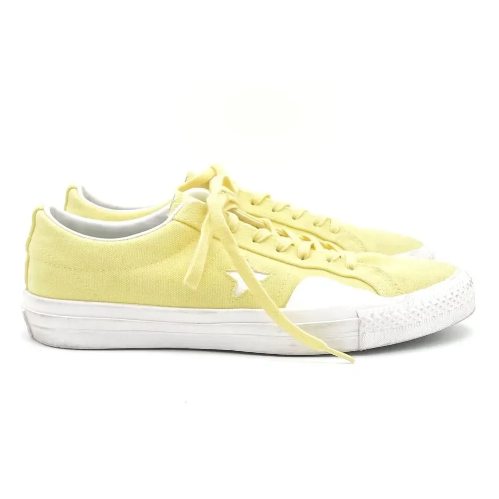 Converse X Chocolate One Star Pro Low Top Yellow Kenny Sneaker Men’s Size 10 - Picture 7 of 16